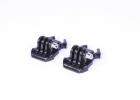 G TMC 2X QD Buckle For Gopro HD HERO 3 / 2 Surface ( BK )